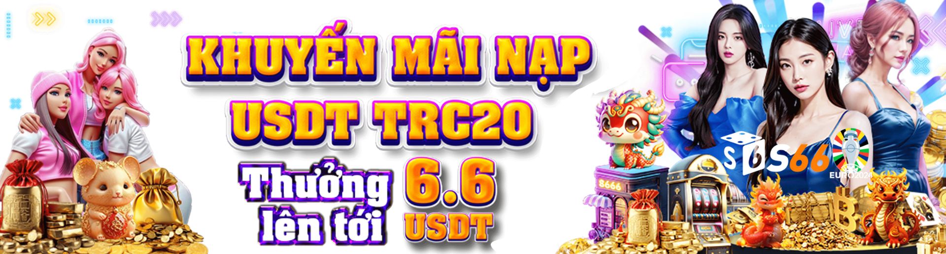 khuyến mãi tặng tiền khi nạp usdt tại s66